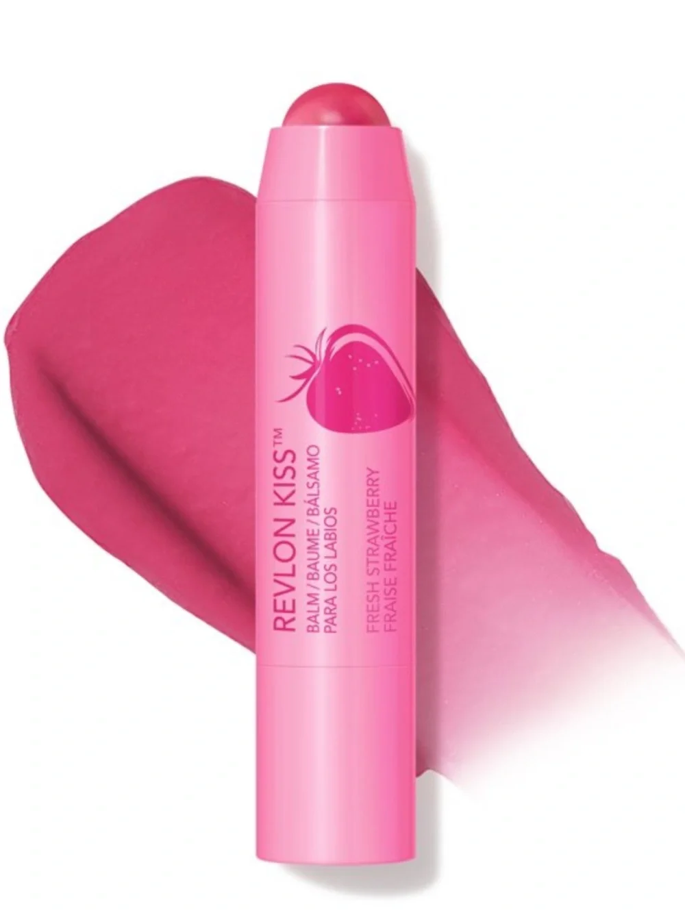L'Oreal Pink Strawberry Lip Balm - Hydrating Gloss Stick